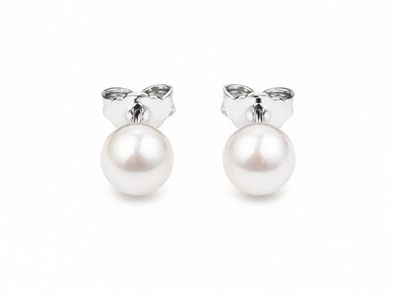 Ohrringe Idee Preziose dal 1987 Dame in Weißgold Perla IP.OK18B/22P - IP.OK18B/22P